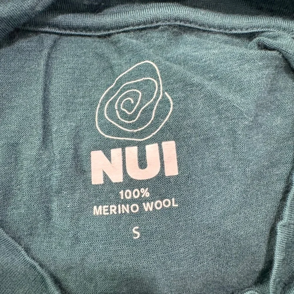 Nui Organics Men's Mahia Crew Deep Sea (Size S) - Picture 6 of 8